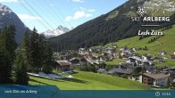 Archived image Webcam Panorama View: Oberlech 12:00