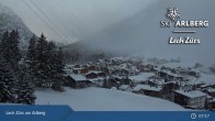 Archived image Webcam Panorama View: Oberlech 06:00