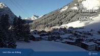 Archived image Webcam Panorama View: Oberlech 08:00