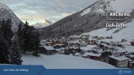 Archiv Foto Webcam Panoramablick: Oberlech 07:00