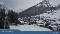 Archiv Foto Webcam Panoramablick: Oberlech 10:00