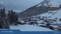 Archiv Foto Webcam Panoramablick: Oberlech 00:00