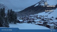 Archiv Foto Webcam Panoramablick: Oberlech 06:00