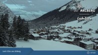 Archiv Foto Webcam Panoramablick: Oberlech 07:00