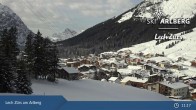 Archiv Foto Webcam Panoramablick: Oberlech 10:00