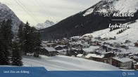 Archiv Foto Webcam Panoramablick: Oberlech 12:00