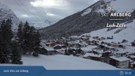 Archived image Webcam Panorama View: Oberlech 00:00