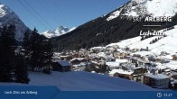 Archiv Foto Webcam Panoramablick: Oberlech 10:00