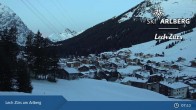 Archived image Webcam Panorama View: Oberlech 07:00