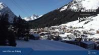 Archived image Webcam Panorama View: Oberlech 10:00