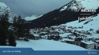 Archived image Webcam Panorama View: Oberlech 07:00