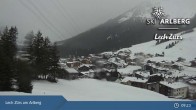 Archived image Webcam Panorama View: Oberlech 08:00