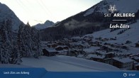 Archiv Foto Webcam Panoramablick: Oberlech 02:00