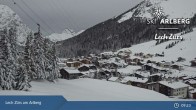 Archived image Webcam Panorama View: Oberlech 08:00