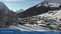 Archived image Webcam Panorama View: Oberlech 14:00