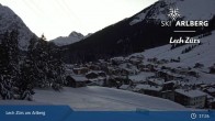 Archived image Webcam Panorama View: Oberlech 00:00