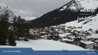 Archiv Foto Webcam Panoramablick: Oberlech 08:00