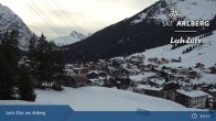 Archiv Foto Webcam Panoramablick: Oberlech 16:00