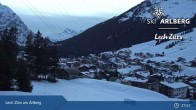 Archiv Foto Webcam Panoramablick: Oberlech 18:00