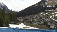 Archived image Webcam Panorama View: Oberlech 12:00