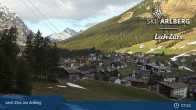 Archiv Foto Webcam Panoramablick: Oberlech 07:00