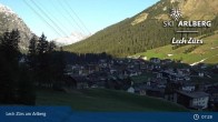 Archiv Foto Webcam Panoramablick: Oberlech 06:00