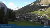 Archived image Webcam Panorama View: Oberlech 12:00