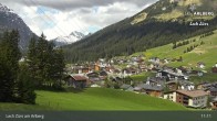 Archiv Foto Webcam Panoramablick: Oberlech 10:00