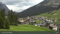 Archiv Foto Webcam Panoramablick: Oberlech 16:00