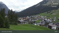 Archived image Webcam Panorama View: Oberlech 18:00