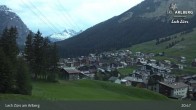 Archived image Webcam Panorama View: Oberlech 20:00