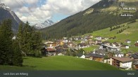 Archiv Foto Webcam Panoramablick: Oberlech 09:00