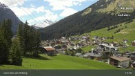 Archiv Foto Webcam Panoramablick: Oberlech 13:00