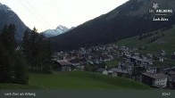 Archived image Webcam Panorama View: Oberlech 02:00