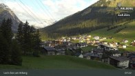 Archived image Webcam Panorama View: Oberlech 06:00
