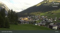 Archived image Webcam Panorama View: Oberlech 07:00