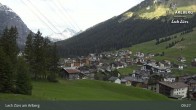 Archived image Webcam Panorama View: Oberlech 08:00