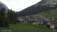 Archived image Webcam Panorama View: Oberlech 10:00