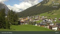 Archived image Webcam Panorama View: Oberlech 08:00