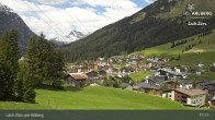 Archived image Webcam Panorama View: Oberlech 10:00