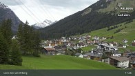 Archived image Webcam Panorama View: Oberlech 10:00