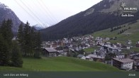 Archiv Foto Webcam Panoramablick: Oberlech 02:00