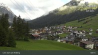 Archiv Foto Webcam Panoramablick: Oberlech 08:00