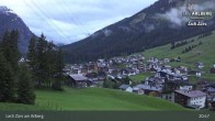Archiv Foto Webcam Panoramablick: Oberlech 02:00