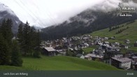 Archived image Webcam Panorama View: Oberlech 02:00