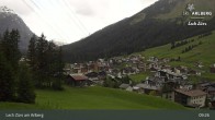 Archived image Webcam Panorama View: Oberlech 08:00