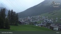 Archiv Foto Webcam Panoramablick: Oberlech 19:00