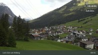 Archiv Foto Webcam Panoramablick: Oberlech 08:00