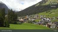 Archiv Foto Webcam Panoramablick: Oberlech 10:00