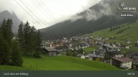 Archived image Webcam Panorama View: Oberlech 08:00